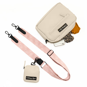 Pink Petite Amour Dog Walking Bag