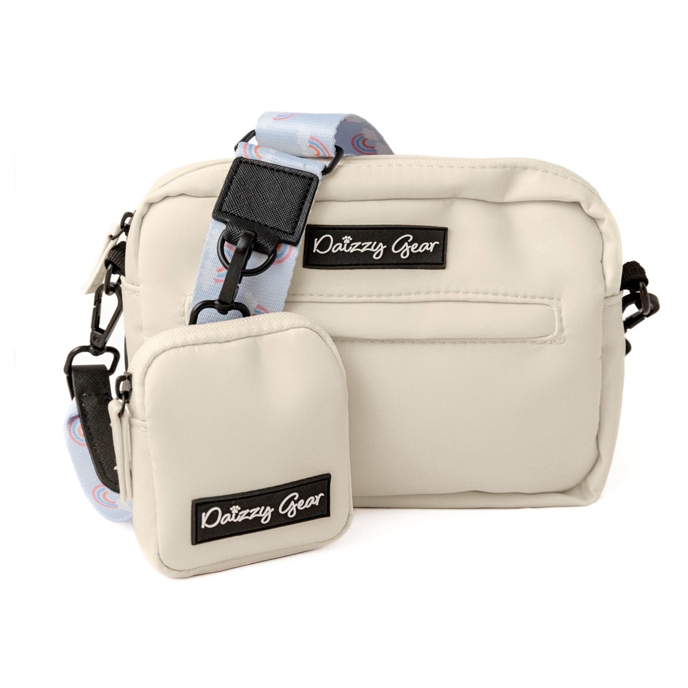 Rainbow Bliss Dog Walking Bag with Treat Pouch