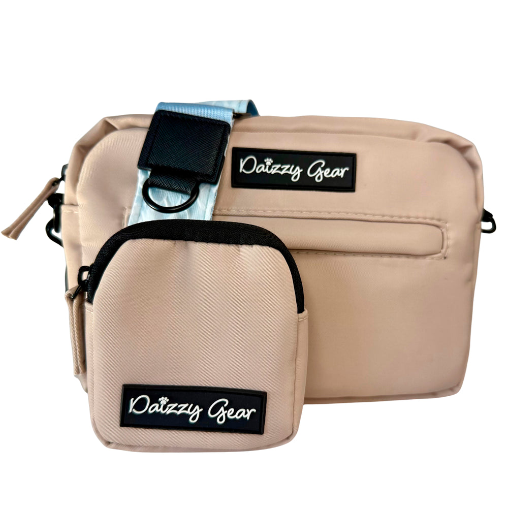 Divine Petals Dog Walking Bag with Treat Pouch