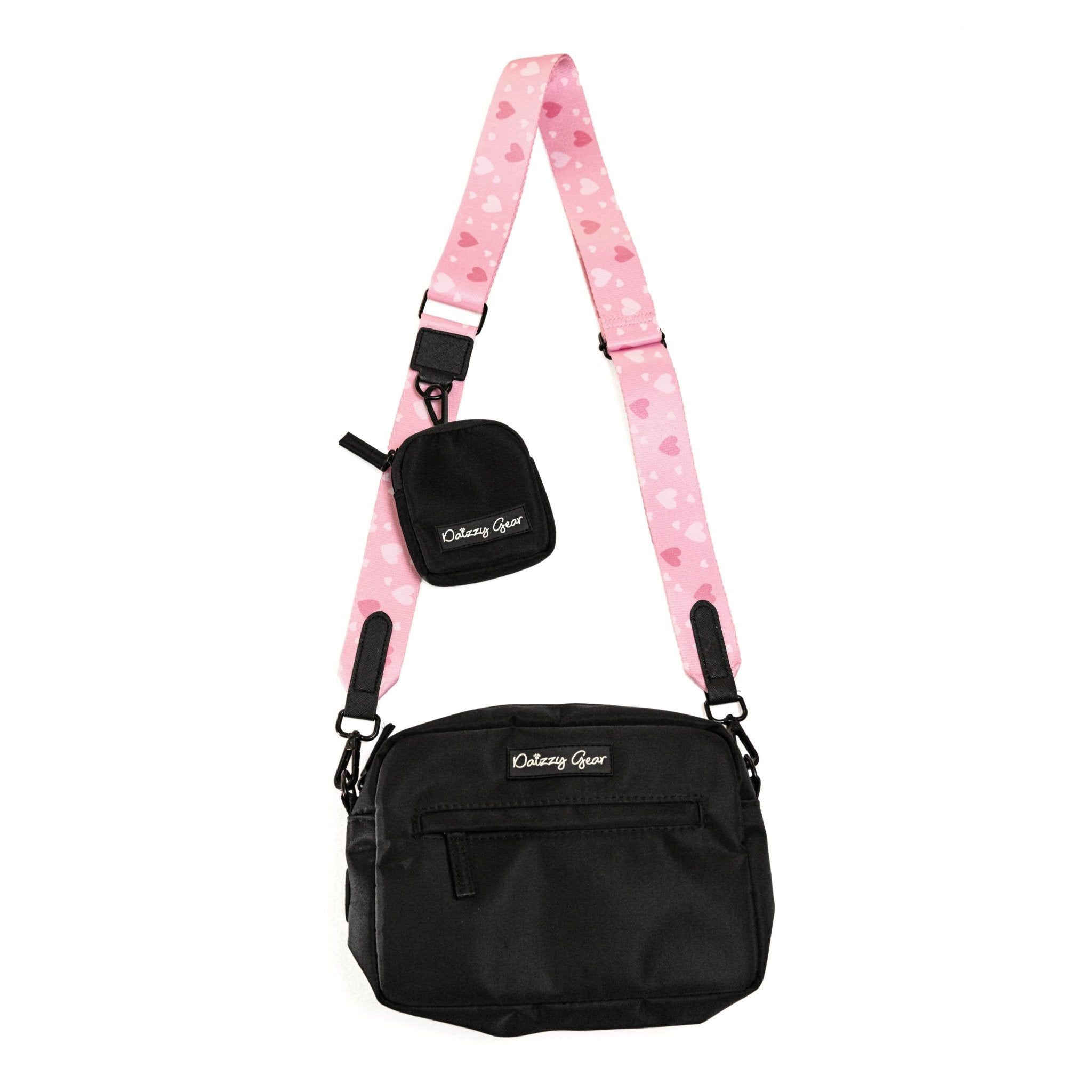 Pink Dog Walking Bag with Treat Pouch