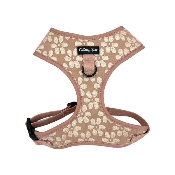 Cocoa Bloom Dog Harness Matching Walking Set