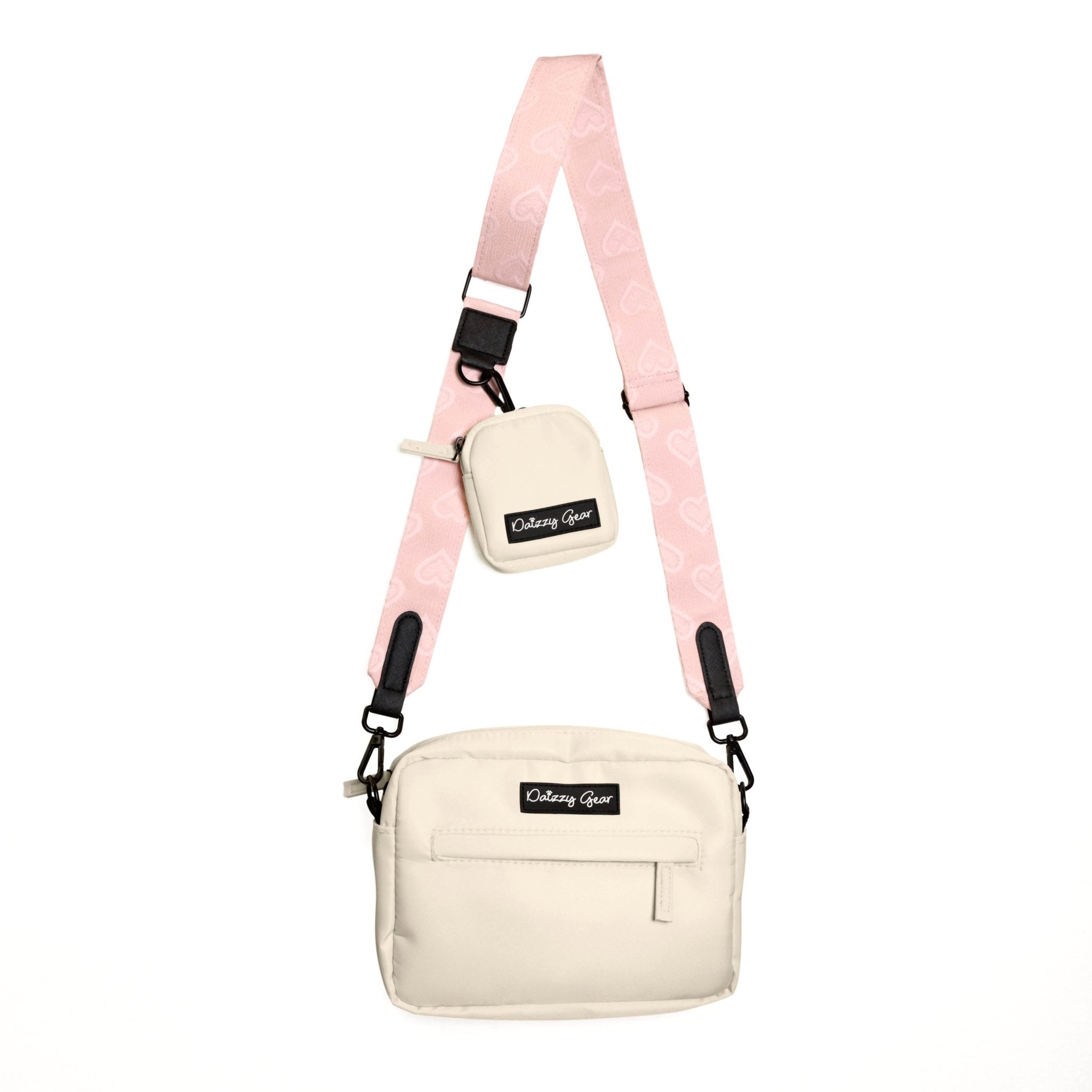Pink Dog Walking Bag with Treat Pouch