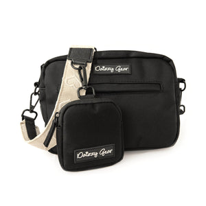 Petite Amour Ivory Dog Walking Bag with Treat Pouch