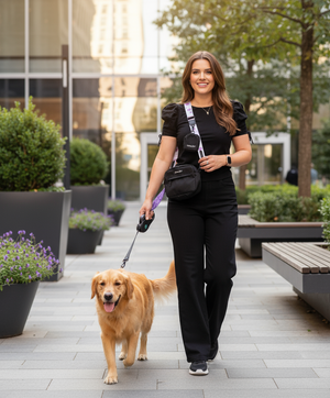 Daisy Dreams Dog Walking Bag with Treat Pouch