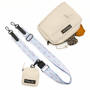 Rainbow Bliss Dog Walking Bag with Treat Pouch