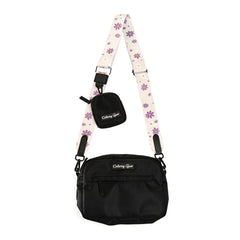 Daisy Dreams Purple Dog Mom Twinning Bundle ( Dog Walking Set + Matching Bag) - Daizzy Gear - Stylish Accessories for Dogs