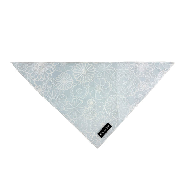 Divine Petals Blue Dog Harness Matching Walking Set - Daizzy Gear - Stylish Accessories for Dogs