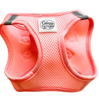 Pink Step-In No-Pull Mesh Dog Harness for small dogs and cats - Daizzy Gear - Stylish Accessories for Dogs
