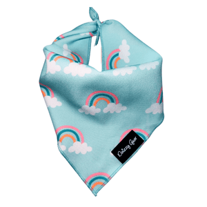 Rainbow Bliss Dog Harness Matching Walking Set - Daizzy Gear - Stylish Accessories for Dogs