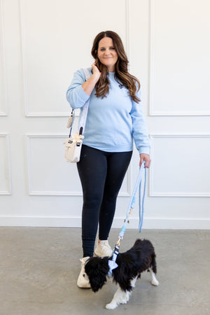 Rainbow Bliss Dog Walking Bag with Treat Pouch - Daizzy Gear - Stylish Accessories for Dogs