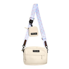 Rainbow Bliss Blue Dog Mom Twinning Bundle ( Dog Walking Set + Matching Bag) - Daizzy Gear - Stylish Accessories for Dogs