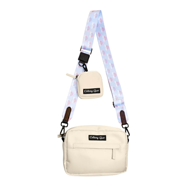 Blue Dog Mom Walking Bag + hands-free rope leash Combo