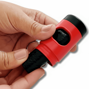 Blue Retractable Dog Leash with Poop Bag Dispenser - Daizzy Gear - Stylish Accessories for Dogs