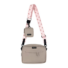 Teddy Coquette Pink Dog Mom Twinning Bundle ( Dog Walking Set + Matching Bag) - Daizzy Gear - Stylish Accessories for Dogs